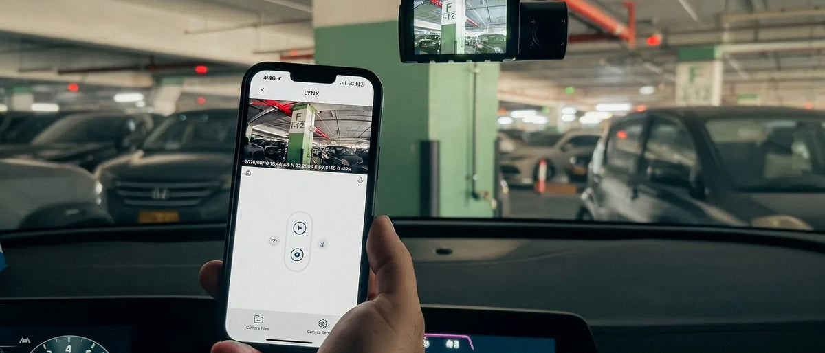 LYNX app connected over Wi-Fi