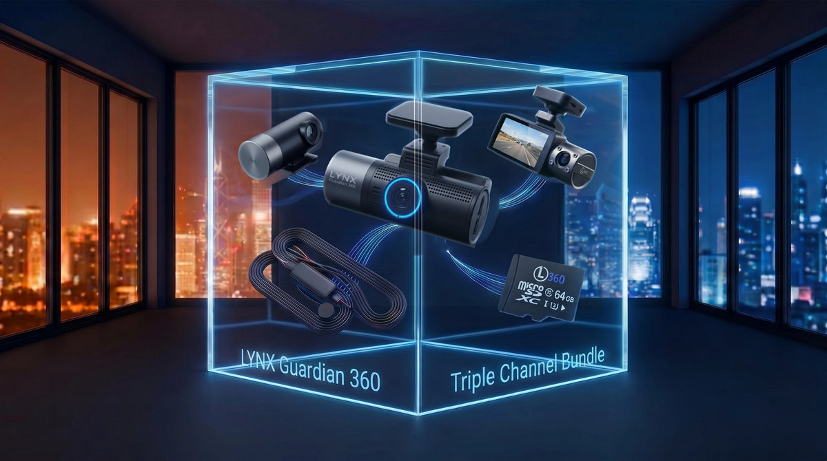 Everything included in the LYNX Guardian 360 box